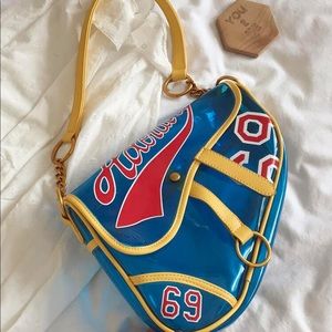 ✨ Clear Letter Graphic Saddle Bag✨